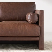 Aviator Leather Sofa 88