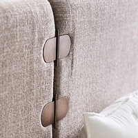 Montecito Queen Extended Headboard Bed with Lighting by Brigette Romanek