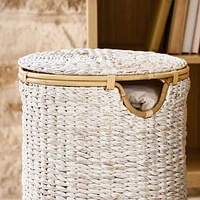 Osana Woven Wicker Kids Hamper with Lid