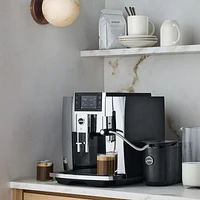 JURA ® E8 Automatic Espresso Machine in Chrome