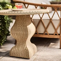 The Felix Wicker Outdoor Side Table by Jake Arnold