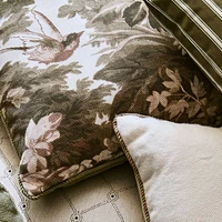 Harrow 23"x23" Dark Olive Green Outdoor Throw Pillow by Jake Arnold