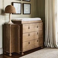 Thurloe Oak Wood Kids 3-Drawer Dresser by Jake Arnold
