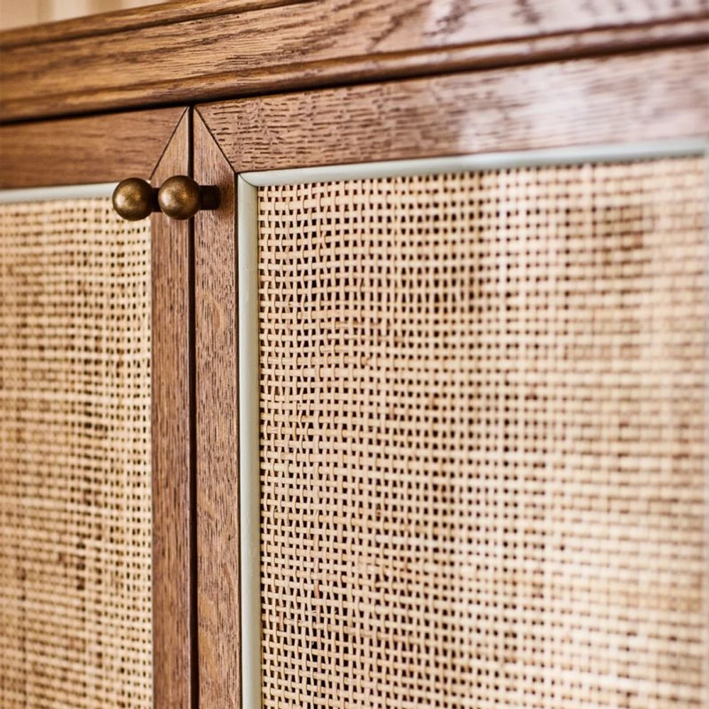 Hawes Modular Oak Wood Kids Bookcase with Door by Jake Arnold
