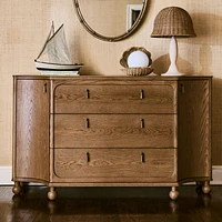 Thurloe Oak Wood Kids 3-Drawer Dresser by Jake Arnold