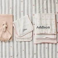 Frankie Pink Baby Swaddle Set by Jake Arnold