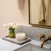 Tuscan Kitchen Marble Rectangular Tray 8.5" x 14"