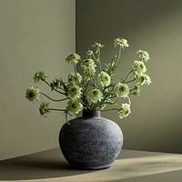 Faux Green Scabiosa Stem 24" by Abigail Ahern