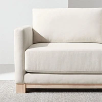 Gather Wood Base 2-Piece Sectional Sofa