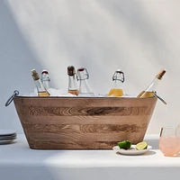 Carson Ash Wood Beverage Tub