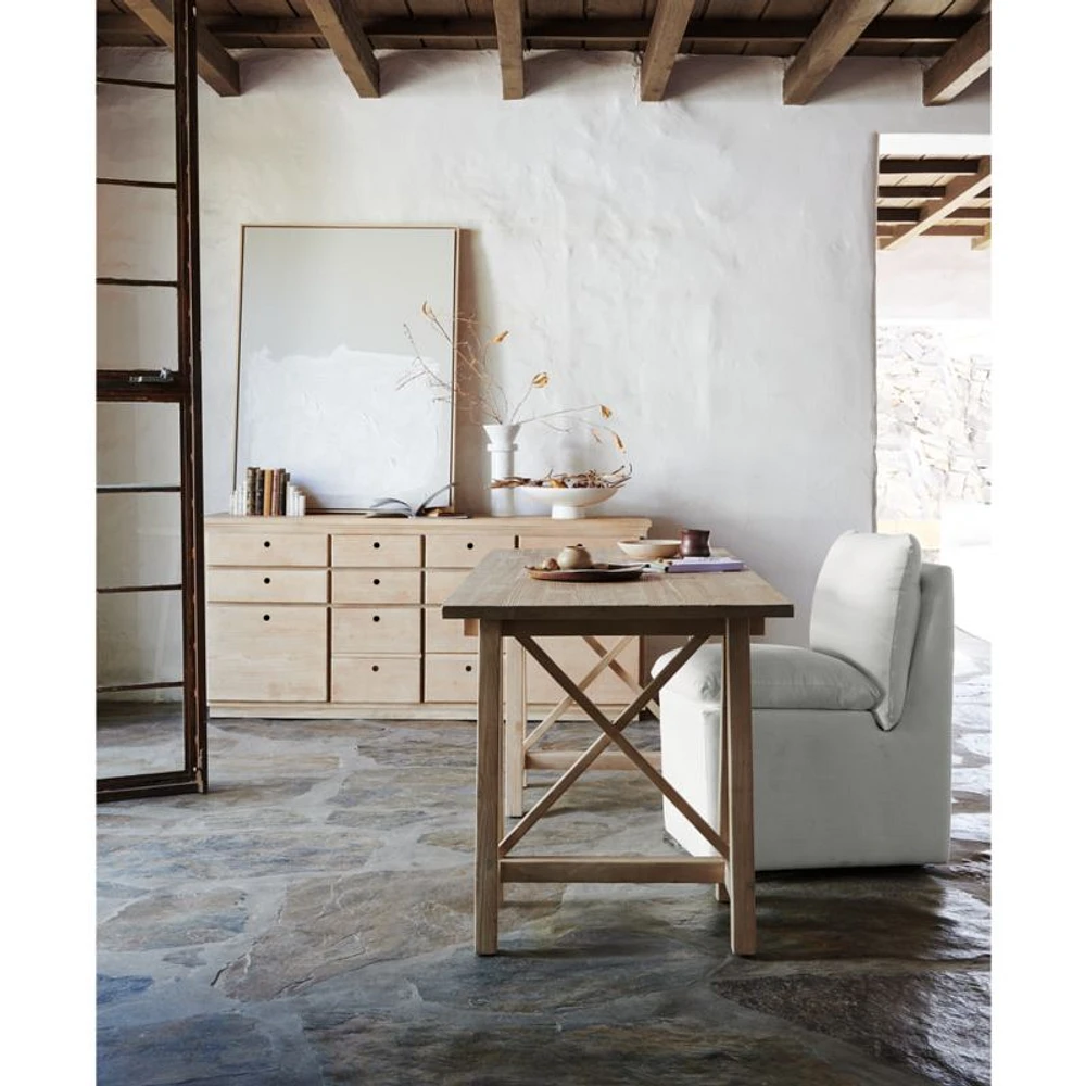 Haldeman Pine Wood Desk by Leanne Ford