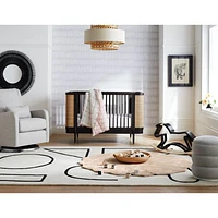 Reese Cane 22" Kids Semi-Flush Mount Ceiling Light
