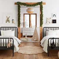 Reese Cane 22" Kids Semi-Flush Mount Ceiling Light