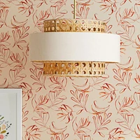 Reese Cane 22" Kids Semi-Flush Mount Ceiling Light