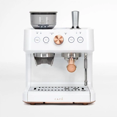 Café ™ Matte White Bellissimo Semi-Automatic Espresso Machine