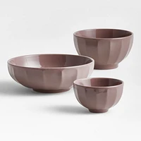 Cafe Desert Pink Low Bowl