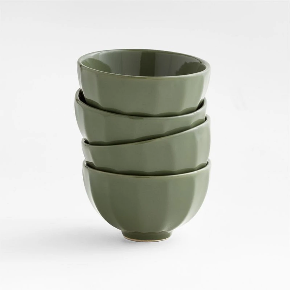 Cafe Olive Green Mini Bowl