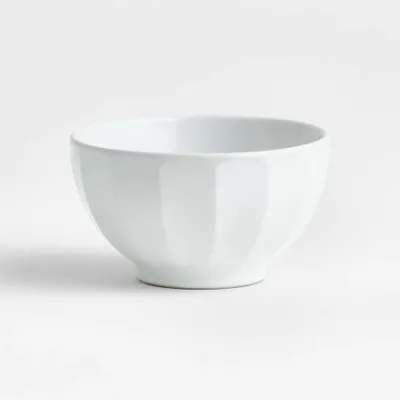 Cafe White Cereal Bowl