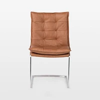Cahone Brandy Leather Dining Chair