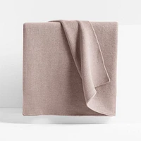 Calda Chantilly 70"x55" Moody Mauve Throw Blanket