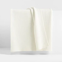 Calda Chantilly 70"x55" Pampas Ivory Throw Blanket