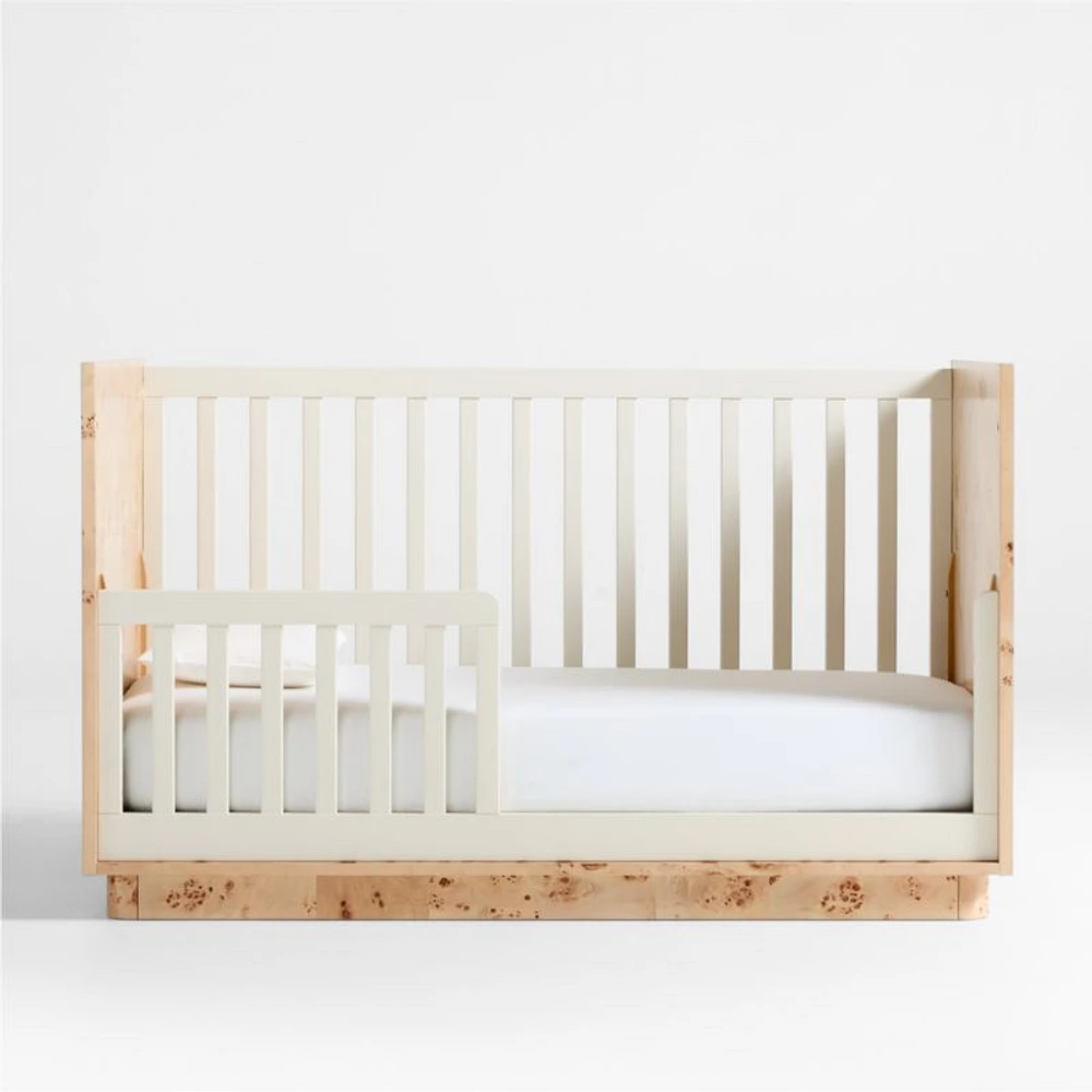 Calli Linen White Toddler Bed Rail
