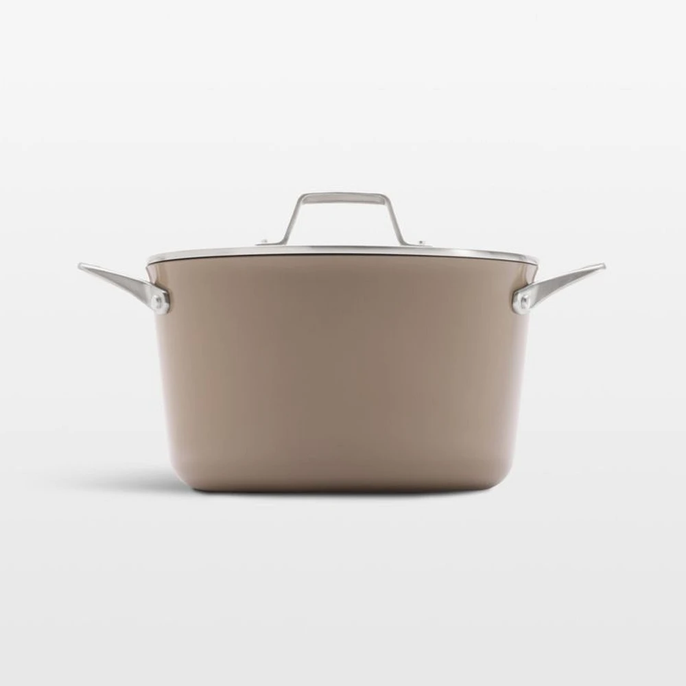 Calphalon ® Ceramic Non-Stick Taupe 7-Qt. Dutch Oven
