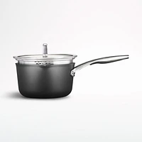 Calphalon ® Premier 3.5-Qt. Non-Stick Saucepan with Pour and Strain Lid