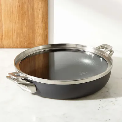 Calphalon ® Premier Space-Saving 12" MineralShield™ Non-Stick Everyday Pan with Lid