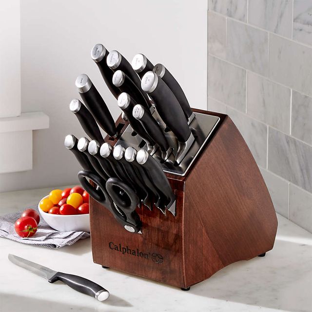 Smeg 7-Piece Knife Block Set ,Black