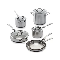 Calphalon ® Signature Stainless Steel 10-Piece Cookware Set