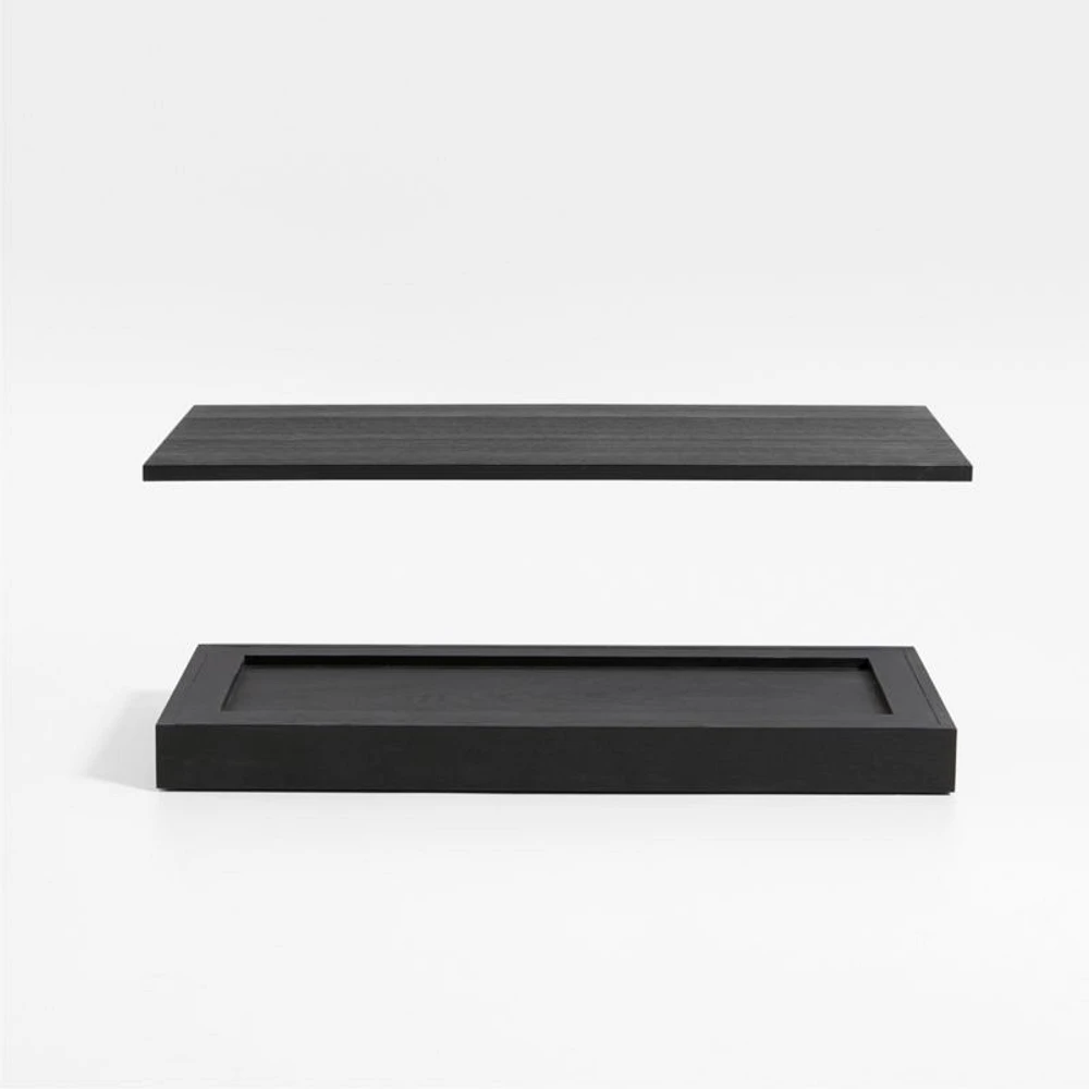 Calypso Black Wood Universal Cap and Base