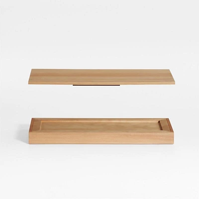 Calypso Natural Elm Wood Universal Cap and Base