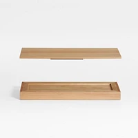 Calypso Natural Elm Wood Universal Cap and Base