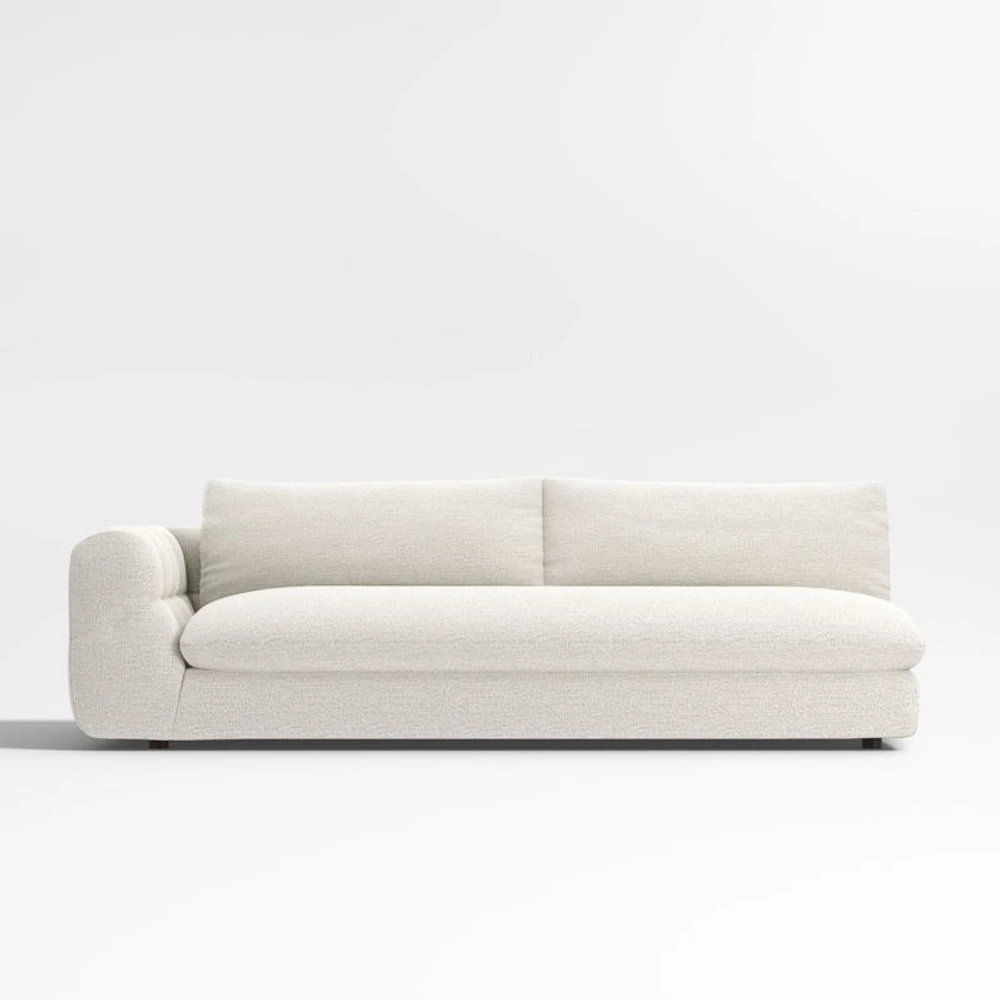 Cambria Bouclé Left-Arm Sofa