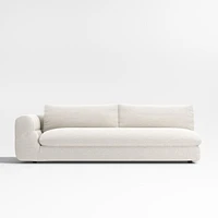 Cambria Bouclé Left-Arm Sofa