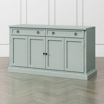 Cameo 64" Blue Grey Modular Storage Media Console
