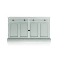 Cameo 64" Blue Grey Modular Storage Media Console