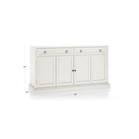 Cameo 64" Dama Modular Storage Media Console