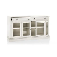 Cameo 64" Dama Modular Storage Media Console with Glass Doors