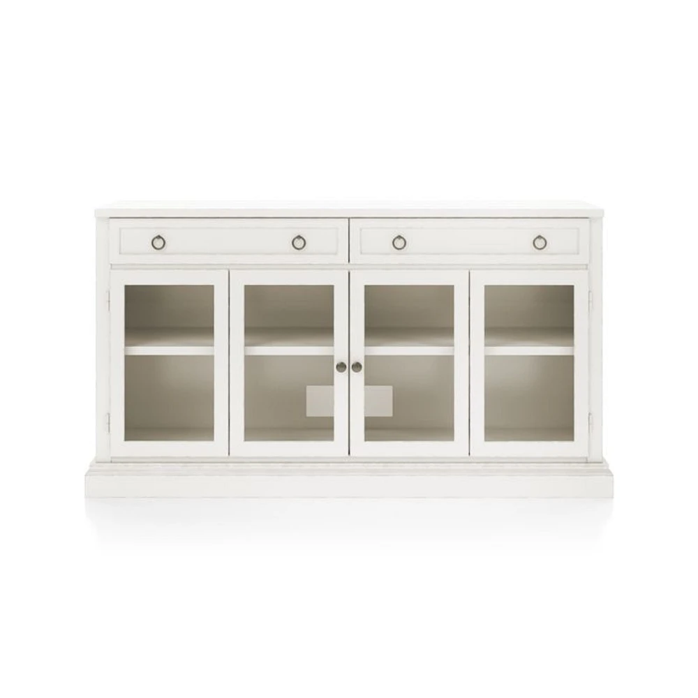 Cameo 64" Dama Modular Storage Media Console with Glass Doors