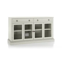 Cameo 64" Vamelie Modular Storage Media Console with Glass Doors