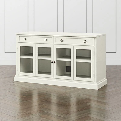Cameo 64" Vamelie Modular Storage Media Console with Glass Doors