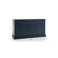 Cameo 64" Indigo Modular Storage Media Console