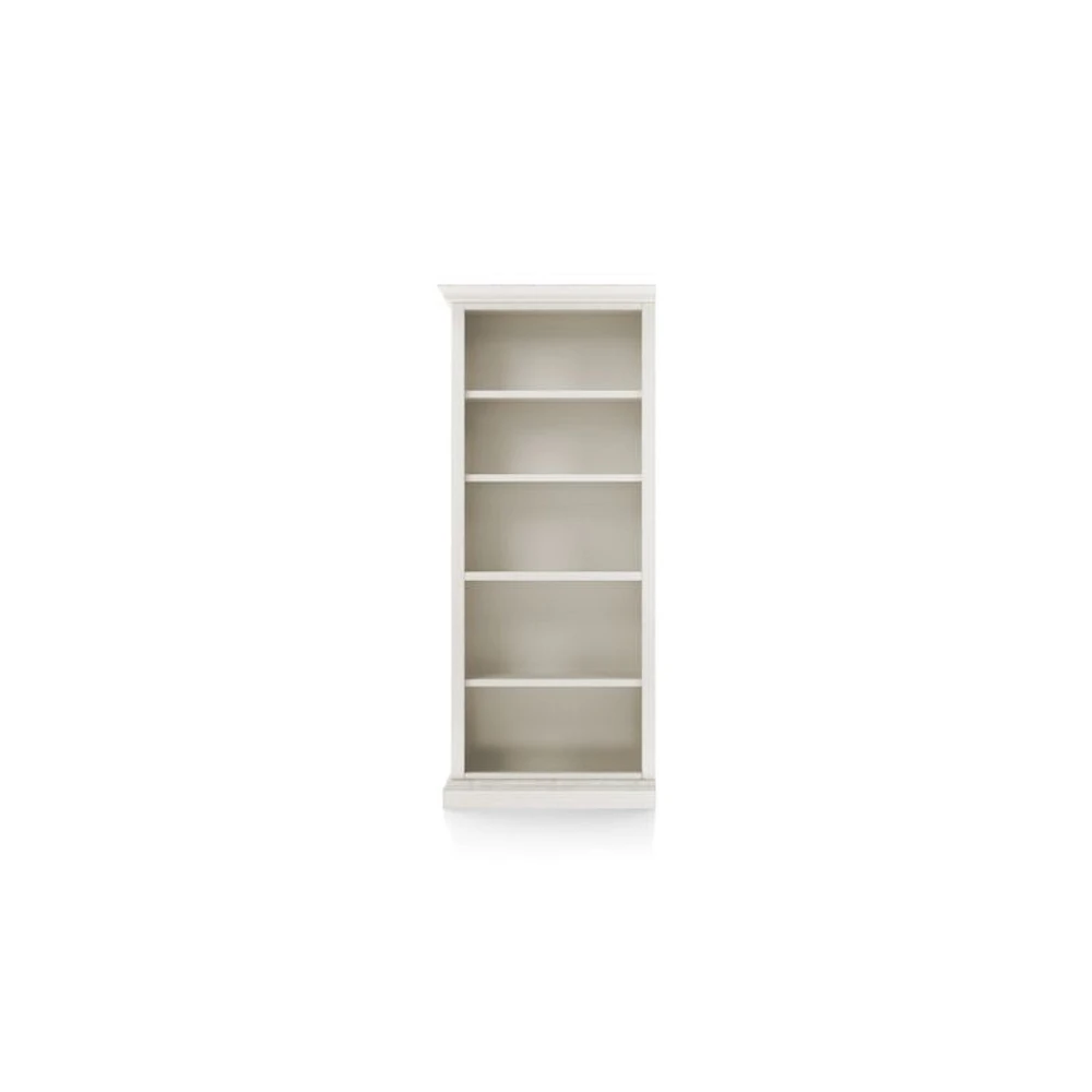 Cameo Dama Open Bookcase with Left Crown