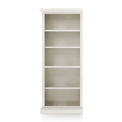 Cameo Dama Open Bookcase with Left Crown