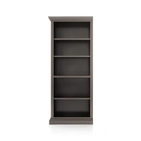 Cameo Grigio Open Bookcase with Left Crown