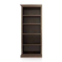 Cameo Pinot Lancaster Open Bookcase with Left Crown