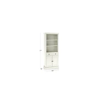 Cameo Vamelie Storage Bookcase with Left Crown