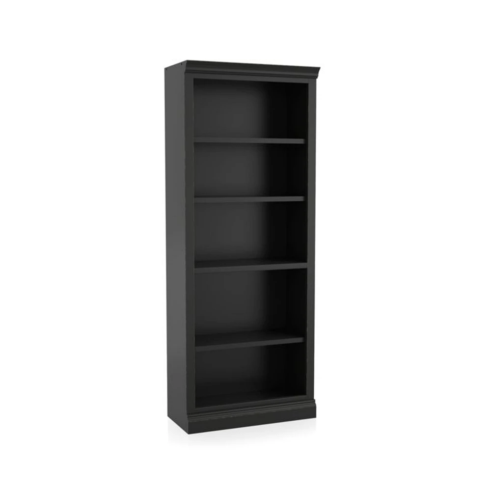 Cameo Bruno Black Middle Open Bookcase